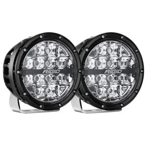 Rigid Industries® 360-Series RGBW Spot 6-inch Round Light Pods, Brackets, Wiring Rigid Industries® 360-Series RGBW Spot 6-inch Round Light Pods, Brackets, Wiring