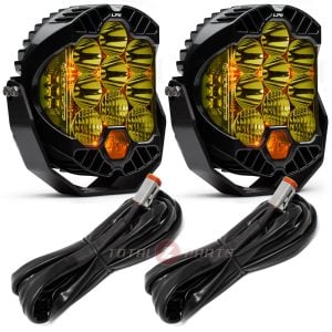 Baja Designs® LP9 Pro LED Amber Driving/Combo Lights Pair, Controller Module Harnesses Baja Designs® LP9 Pro LED Amber Driving/Combo Lights Pair, Controller Module Harnesses