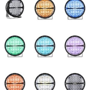 Rigid Industries® 360-Series RGBW 9-inch Round Light Pods, Brackets, Wiring Harness Rigid Industries® 360-Series RGBW 9-inch Round Light Pods, Brackets, Wiring Harness