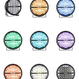 Rigid Industries® 360-Series RGBW 9-inch Spot Round Light Pods, Brackets, Wiring Harness Rigid Industries® 360-Series RGBW 9-inch Spot Round Light Pods, Brackets, Wiring Harness