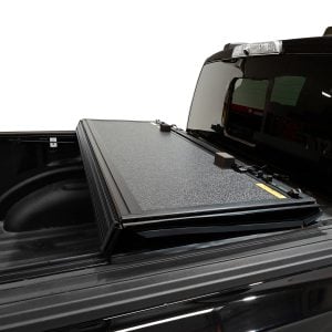 Westin® Hard Tri-Fold Aluminum Tonneau Cover fits 15-26 Ford F-150 5.5ft Bed