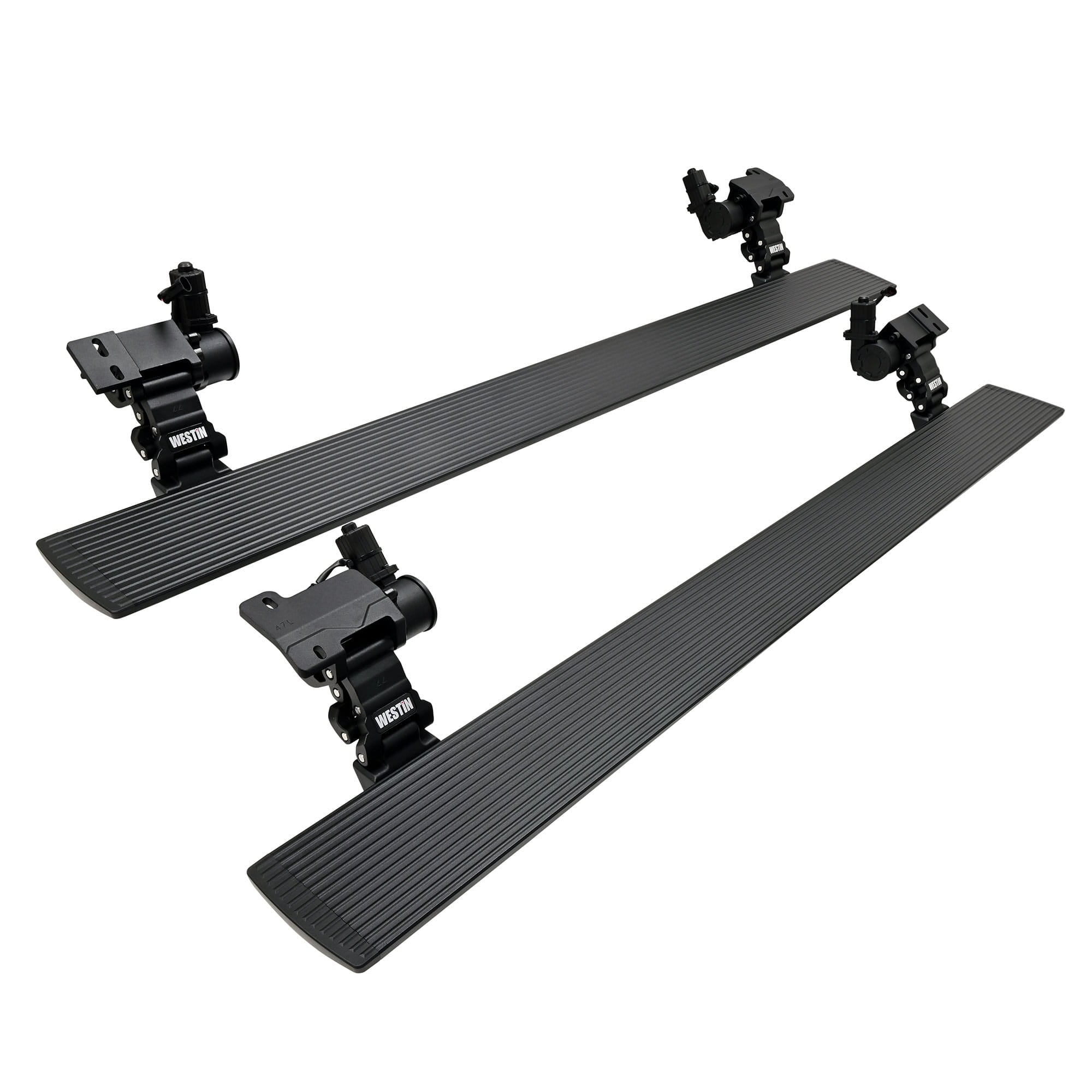 Westin® Pro-E Power Automatic Electric Running Boards Black (24-26 Toyota Tacoma Double Cab)
