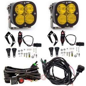 Baja Designs® XL80 Amber Driving/Combo LED Light Pods Pair & Reflex Actuators Kit