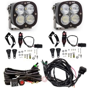 Baja Designs® XL80 Clear Driving/Combo LED Light Pods Pair & Reflex Actuators Kit