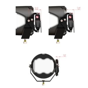 Baja Designs® LP4 Pro Clear Driving/Combo Lights Pair, Wiring, Reflex Actuators Kit Baja Designs® LP4 Pro Clear Driving/Combo Lights Pair, Wiring, Reflex Actuators Kit