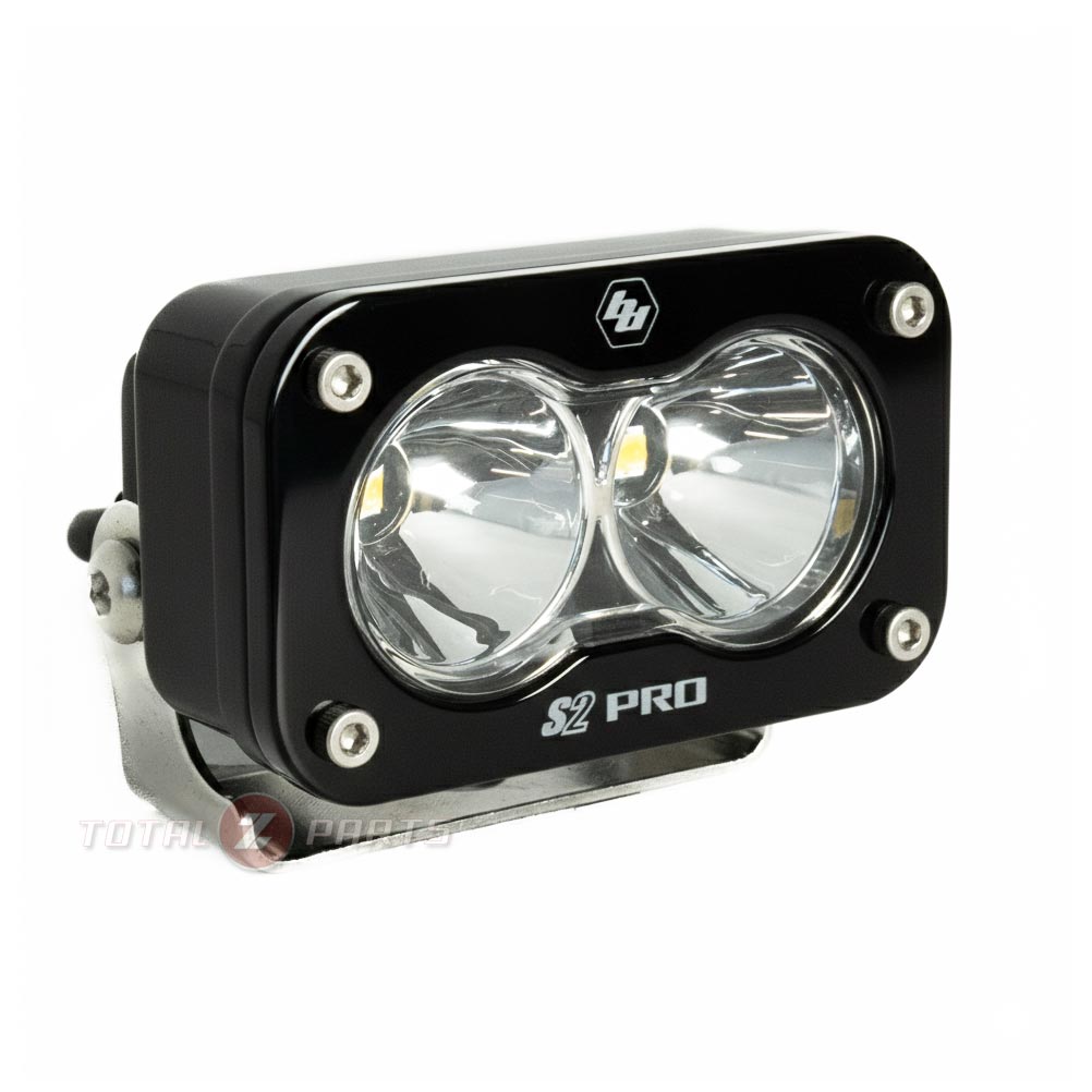Baja Designs® S2 Pro LED Pod Light Clear Spot Beam (Single)