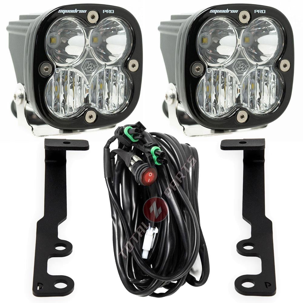 Baja Designs® Squadron Pro Clear Driving/Combo LED Ditch Lights Kit (24-26 Tacoma)