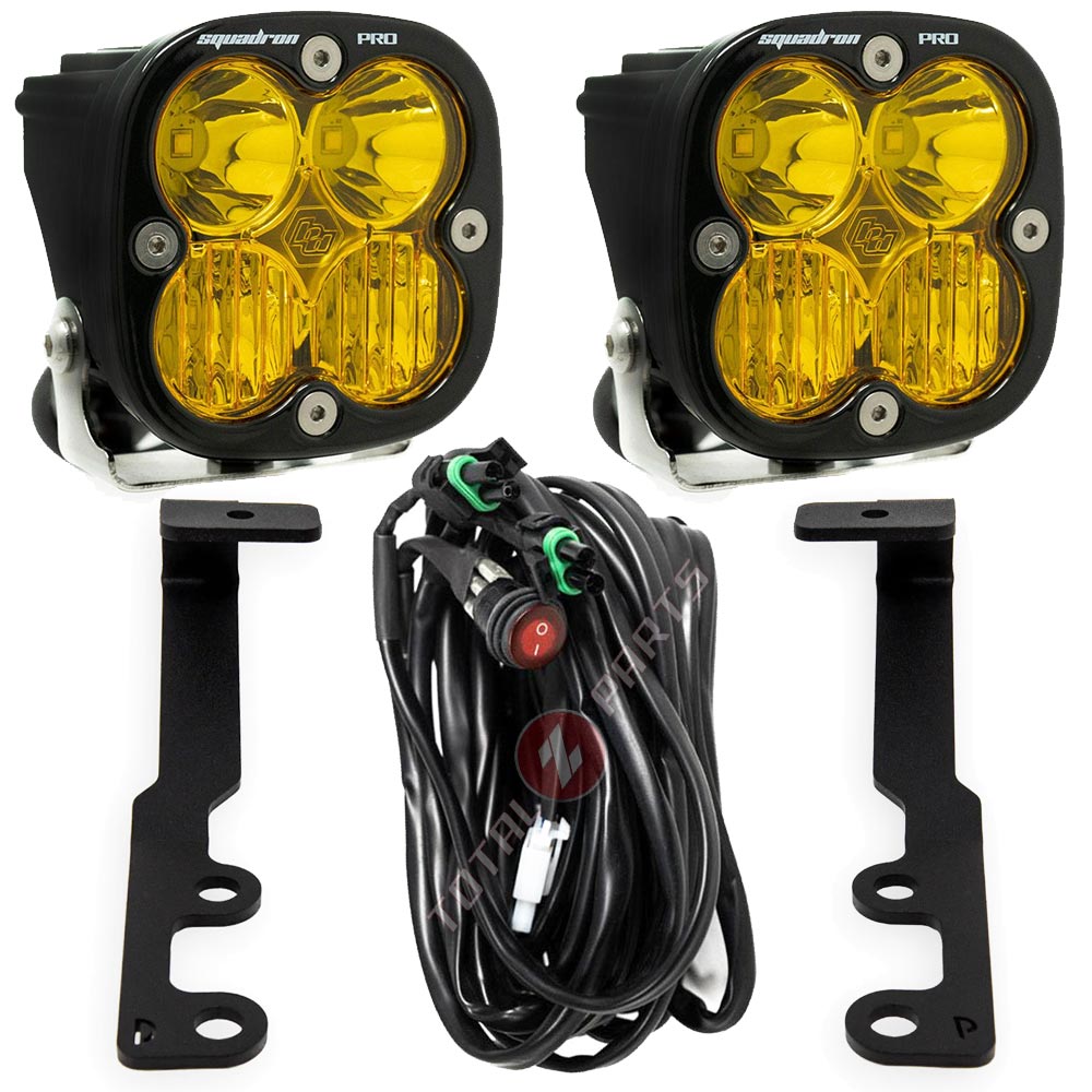 Baja Designs® Squadron Pro Amber Driving/Combo LED Ditch Lights Kit (24-26 Tacoma)