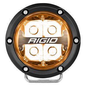 Rigid Industries® 360-Series Spot Beam RGBW 4" Round Light Pods, Brackets, Wiring Rigid Industries® 360-Series Spot Beam RGBW 4" Round Light Pods, Brackets, Wiring