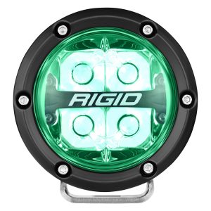 Rigid Industries® 360-Series Spot Beam RGBW 4" Round Light Pods, Brackets, Wiring Rigid Industries® 360-Series Spot Beam RGBW 4" Round Light Pods, Brackets, Wiring