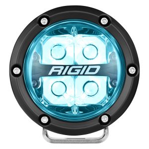 Rigid Industries® 360-Series Spot Beam RGBW 4" Round Light Pods, Brackets, Wiring Rigid Industries® 360-Series Spot Beam RGBW 4" Round Light Pods, Brackets, Wiring