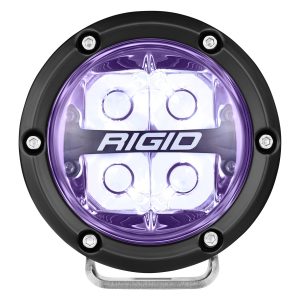 Rigid Industries® 360-Series Spot Beam RGBW 4" Round Light Pods, Brackets, Wiring Rigid Industries® 360-Series Spot Beam RGBW 4" Round Light Pods, Brackets, Wiring