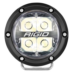 Rigid Industries® 360-Series Spot Beam RGBW 4" Round Light Pods, Brackets, Wiring Rigid Industries® 360-Series Spot Beam RGBW 4" Round Light Pods, Brackets, Wiring
