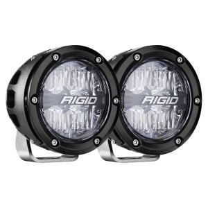 Rigid Industries® 360-Series RGBW 4-inch Round Light Pods, Brackets, Wiring Rigid Industries® 360-Series RGBW 4-inch Round Light Pods, Brackets, Wiring
