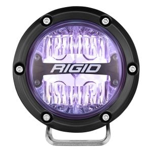 Rigid Industries® 360-Series RGBW 4-inch Round Light Pods, Brackets, Wiring Rigid Industries® 360-Series RGBW 4-inch Round Light Pods, Brackets, Wiring