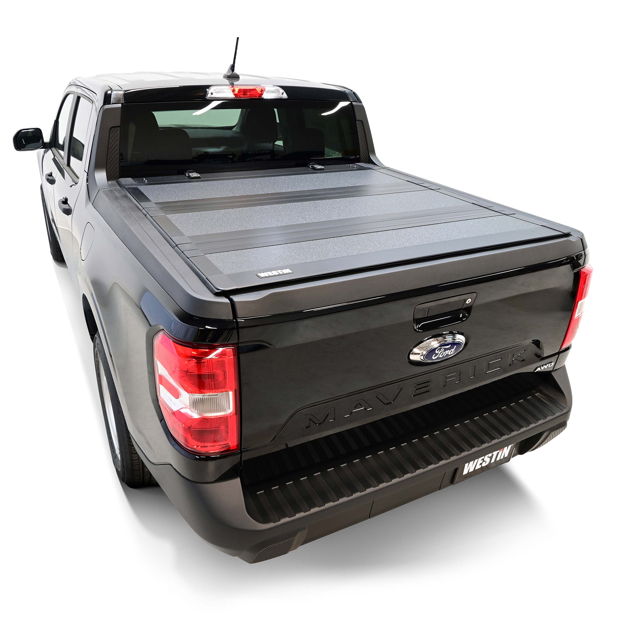 Westin® Hard Tri-Fold Aluminum Tonneau Cover fits 22-26 Ford Maverick