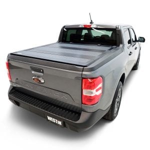 Westin® Hard Tri-Fold Aluminum Tonneau Cover fits 22-26 Ford Maverick Westin® Hard Tri-Fold Aluminum Tonneau Cover fits 22-26 Ford Maverick