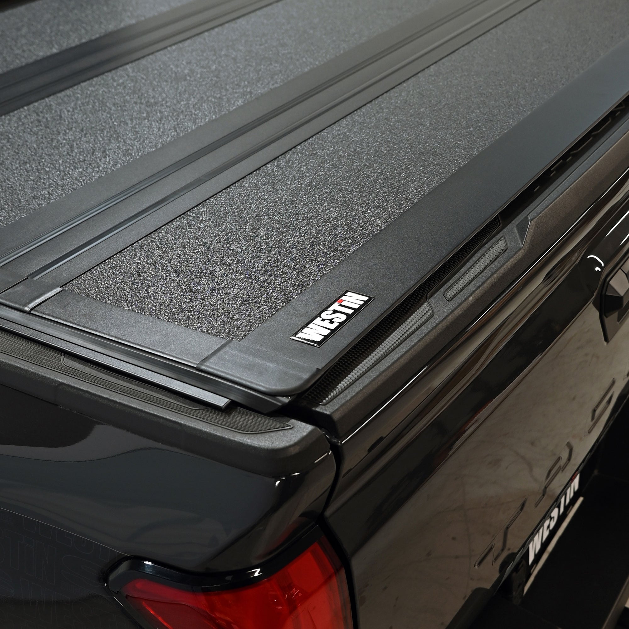 Westin® Hard Tri-Fold Aluminum Tonneau Cover fits 16-23 Toyota Tacoma 6ft Bed