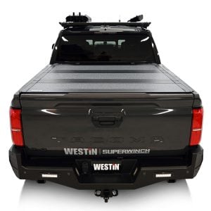 Westin® Hard Tri-Fold Aluminum Tonneau Cover fits 24-26 Toyota Tacoma 5ft Bed Westin® Hard Tri-Fold Aluminum Tonneau Cover fits 24-26 Toyota Tacoma 5ft Bed