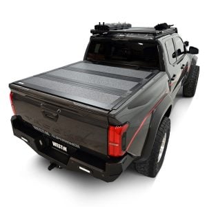 Westin® Hard Tri-Fold Aluminum Tonneau Cover fits 24-26 Toyota Tacoma 5ft Bed Westin® Hard Tri-Fold Aluminum Tonneau Cover fits 24-26 Toyota Tacoma 5ft Bed