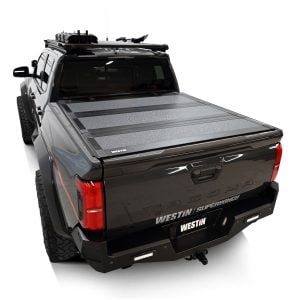 Westin® Hard Tri-Fold Aluminum Tonneau Cover fits 24-26 Toyota Tacoma 5ft Bed Westin® Hard Tri-Fold Aluminum Tonneau Cover fits 24-26 Toyota Tacoma 5ft Bed