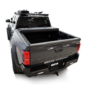 Westin® Hard Tri-Fold Aluminum Tonneau Cover fits 24-26 Toyota Tacoma 5ft Bed Westin® Hard Tri-Fold Aluminum Tonneau Cover fits 24-26 Toyota Tacoma 5ft Bed