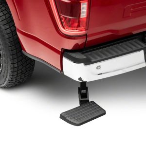 AMP Research® Bedstep® Retractable Truck Bed Bumper Step (21-25 Ford F150)
