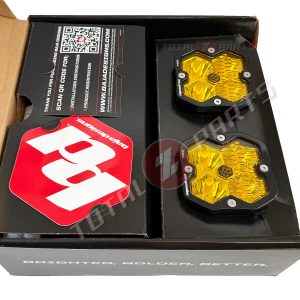 Baja Designs® Squadron 2.0 Pro LED Pair Amber Driving/Combo Lights, Rock Guards, Wire Harness Baja Designs® Squadron 2.0 Pro LED Pair Amber Driving/Combo Lights, Rock Guards, Wire Harness