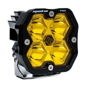 Baja Designs® Squadron 2.0 Pro LED Pair Amber Spot Beam Lights & Wire Harness Baja Designs® Squadron 2.0 Pro LED Pair Amber Spot Beam Lights & Wire Harness