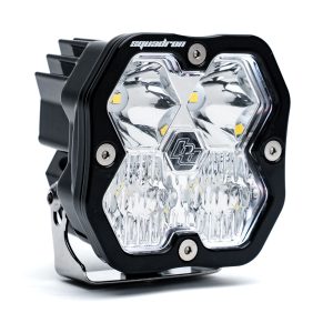 Baja Designs® Squadron 2.0 Sport LED Pair Clear Driving/Combo Lights & Wire Harness Baja Designs® Squadron 2.0 Sport LED Pair Clear Driving/Combo Lights & Wire Harness
