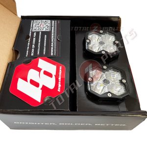 Baja Designs® Squadron 2.0 Sport LED Pair Clear Driving/Combo Lights & Wire Harness Baja Designs® Squadron 2.0 Sport LED Pair Clear Driving/Combo Lights & Wire Harness