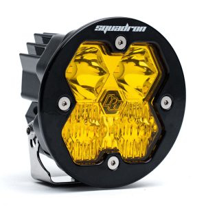 Baja Designs® Squadron-R 2.0 Sport LED Pair Amber Driving/Combo Lights & Wire Harness