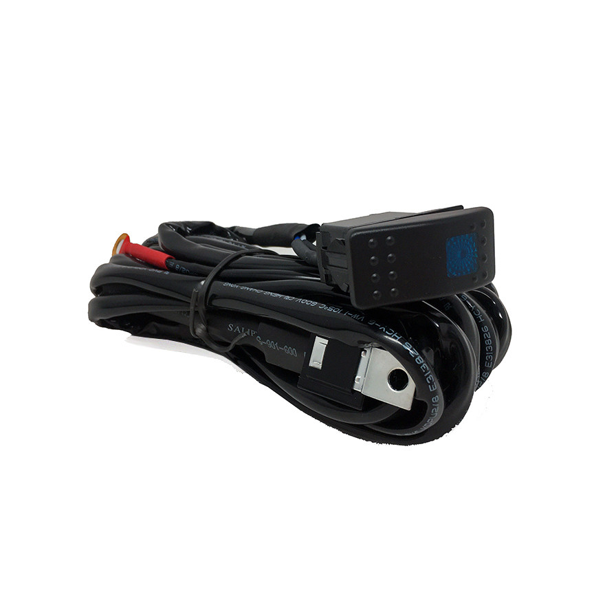 Baja Designs® UTV Rocker Switch On/Off Harness for OnX6, S8, XL
