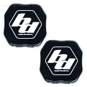 Baja Designs® Pair of Black Rock Guards for Squadron 2.0 Pro & Sport Lights