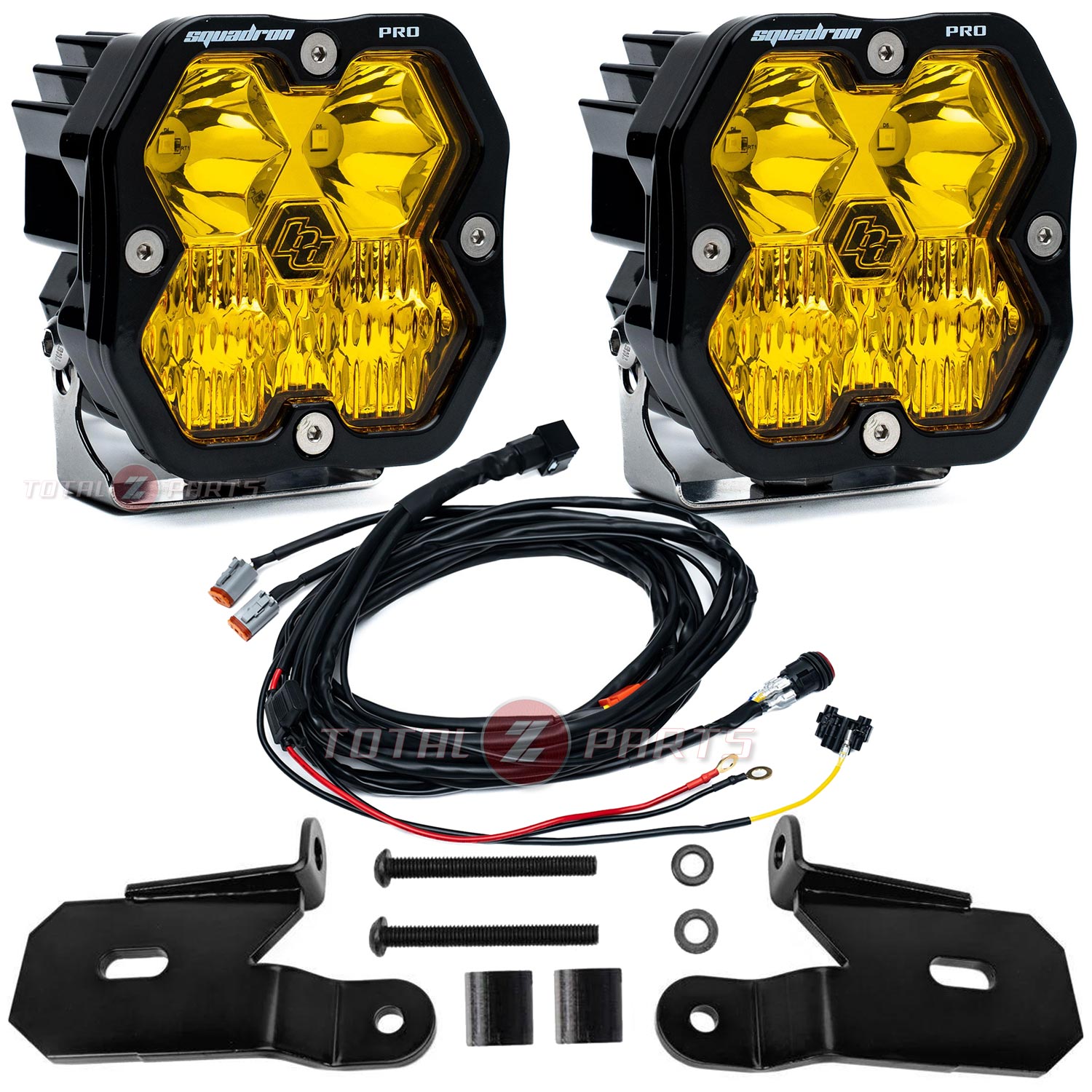 Baja Designs® Squadron 2.0 Pro Amber Driving/Combo Ditch Light Pods Kit for 18+ Jeep JL/JT Baja Designs® Squadron 2.0 Pro Amber Driving/Combo Ditch Light Pods Kit for 18+ Jeep JL/JT
