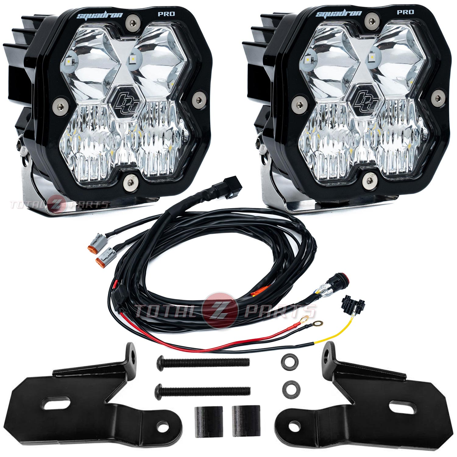 Baja Designs® Squadron 2.0 Pro Driving/Combo Ditch Light Pods Kit for 18+ Jeep JL/JT Baja Designs® Squadron 2.0 Pro Driving/Combo Ditch Light Pods Kit for 18+ Jeep JL/JT