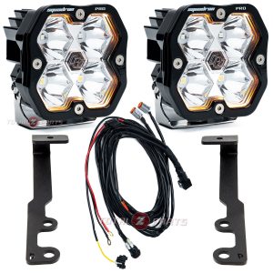 Baja Designs® Squadron 2.0 Pro LED Ditch Lights (Spot Beam) Kit for 24-26 Tacoma