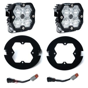 Baja Designs® Squadron 2.0 Sport Clear Fog Lights Kit (05-11 Tacoma, 07-13 Tundra)