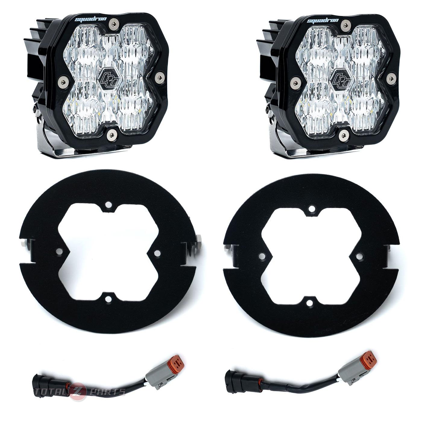 Baja Designs® Squadron 2.0 Sport Clear Fog Lights Kit (05-11 Tacoma, 07-13 Tundra)