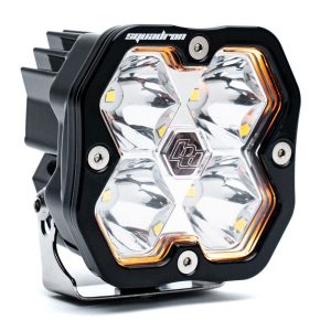 Baja Designs® Squadron 2.0 Sport LED Pair Clear Spot Lights & Wire Harness Baja Designs® Squadron 2.0 Sport LED Pair Clear Spot Lights & Wire Harness