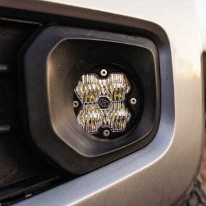 Baja Designs® Squadron-R 2.0 Sport Clear Fog Lights Kit for Tacoma, Tundra, 4Runner