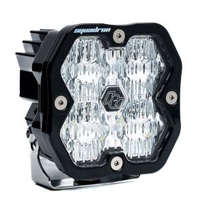 Baja Designs® Squadron 2.0 Pro LED Pair Clear Wide Cornering Lights Rock Guards, Wire Harness Baja Designs® Squadron 2.0 Pro LED Pair Clear Wide Cornering Lights Rock Guards, Wire Harness