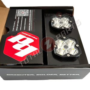 Baja Designs® Squadron 2.0 Sport LED Pair Clear Spot Lights & Wire Harness Baja Designs® Squadron 2.0 Sport LED Pair Clear Spot Lights & Wire Harness
