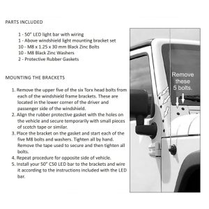 KC HiLiTES® Gravity Titan™ 50" LED Overhead Roof Light Bar Kit (07-18 Jeep Wrangler) KC HiLiTES® Gravity Titan™ 50" LED Overhead Roof Light Bar Kit (07-18 Jeep Wrangler)