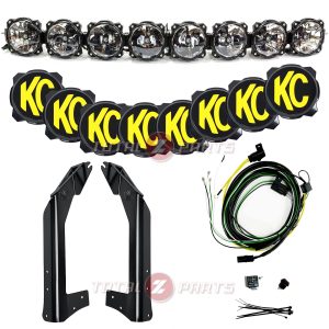 KC HiLiTES® Gravity Pro6™ 50" LED Overhead Light Bar Kit (07-18 Jeep Wrangler JK)