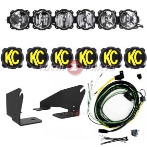 KC HiLites 39" Pro6 Gravity® 6-Light LED Light Bar Kit (Polaris RZR Pro R)