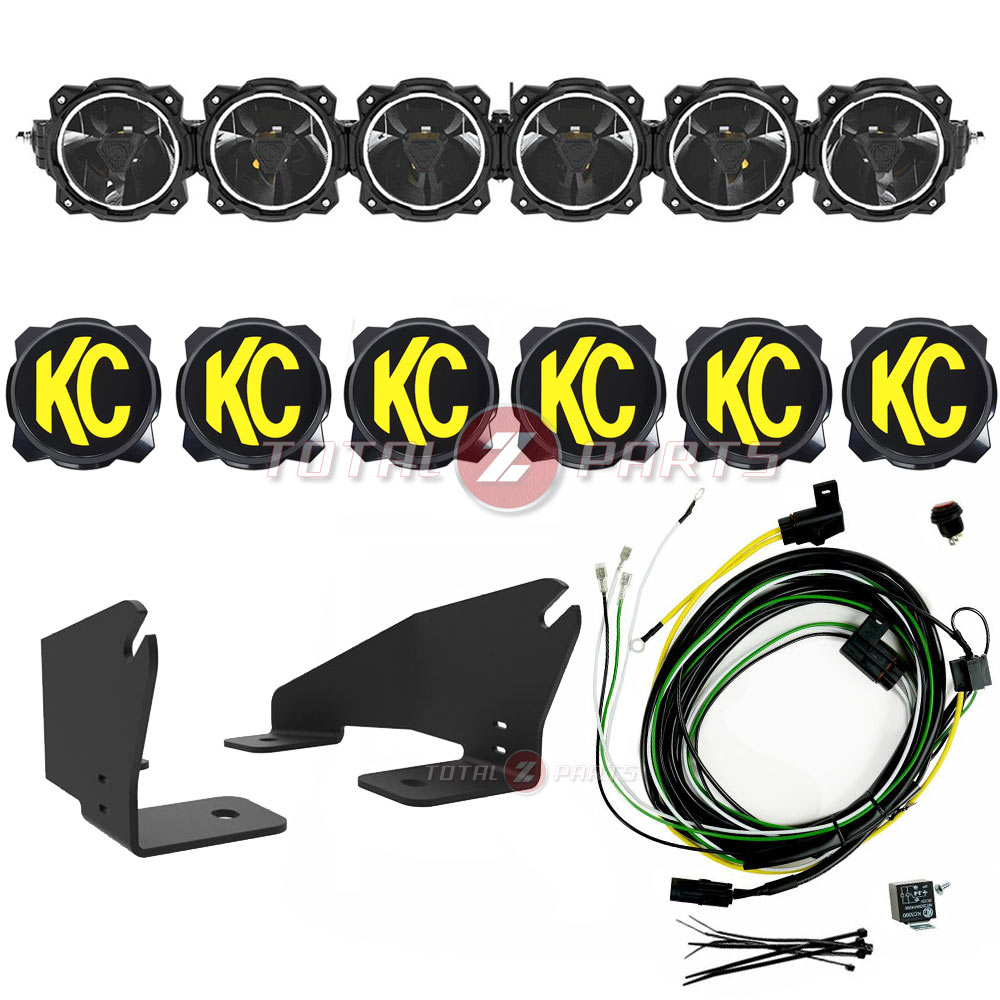 KC HiLites™ Gravity Titan® 6-Light LED Light Bar Overhead Roof Kit (Polaris RZR Pro R) KC HiLites™ Gravity Titan® 6-Light LED Light Bar Overhead Roof Kit (Polaris RZR Pro R)