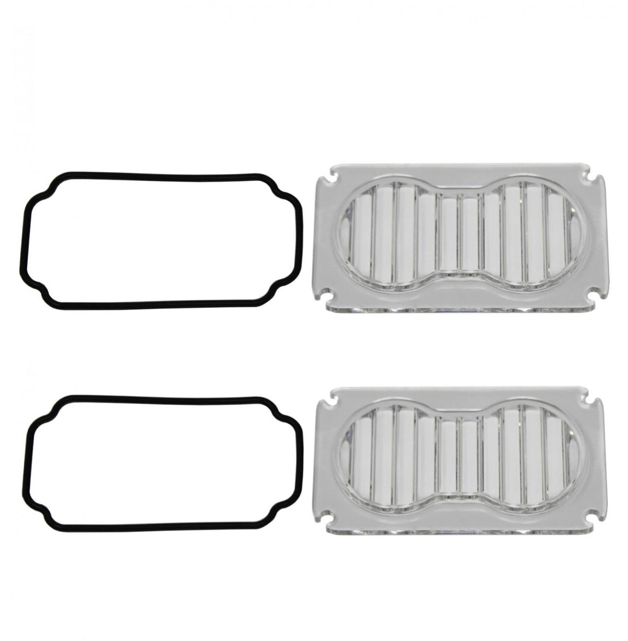 Baja Designs® S2 LED Light Lens Kit Pair | Clear Wide Cornering Baja Designs® S2 LED Light Lens Kit Pair | Clear Wide Cornering