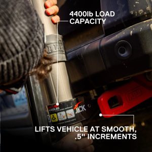 ARB® Hydraulic Recovery Jack 4409lb capacity 6061 Aluminum 21in Travel 1060001 ARB® Hydraulic Recovery Jack 4409lb capacity 6061 Aluminum 21in Travel 1060001