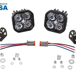 Diode Dynamics™ SS3 Pro White Combo/Driving Amber Backlight LED Pods DD6886P